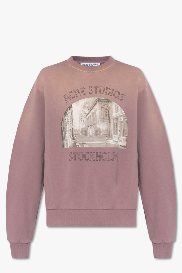 XL Acne Studios retailer Stockholm Reversible Logo Sweater